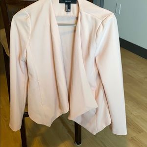 Baby pink blazer
